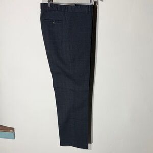 Banana Republic Black Plaid Dress Pants